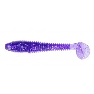 Силіконова приманка для риболовлі, ZEOX Trigger Fat Tail, довжина 2,7 дюймів, 7шт/уп, колір №004 VSF